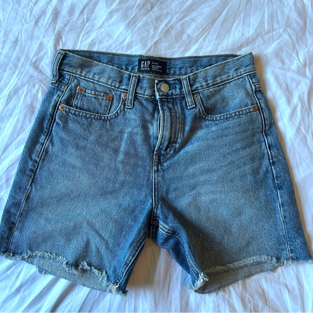 GAP Boyfriend Denim Shorts